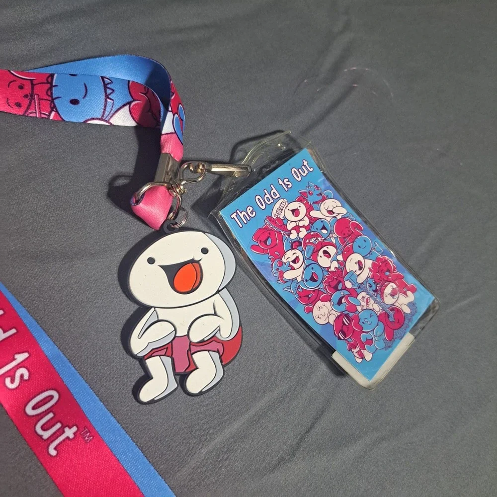 Odd 1's Out‎ Promotional Lanyard Id Holder Strap Keychain